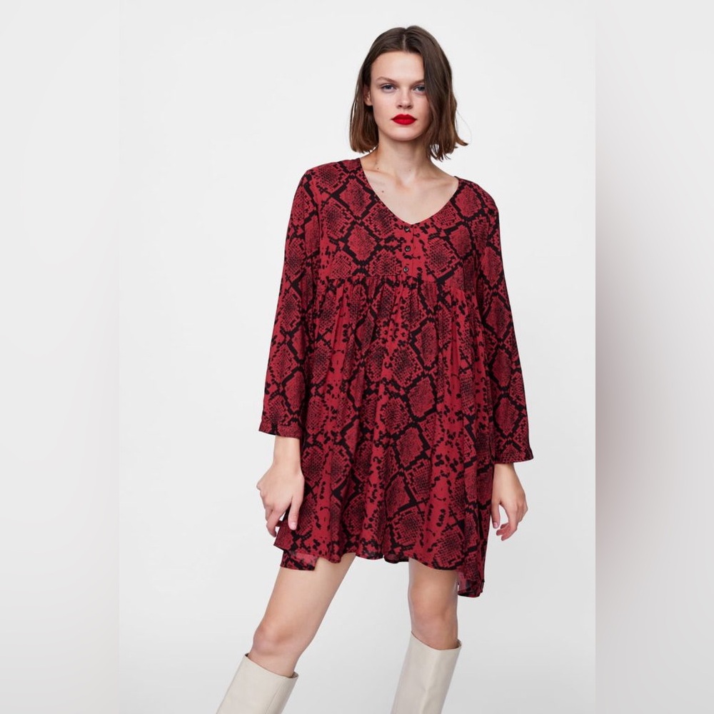 Amy Snake Skin Dress